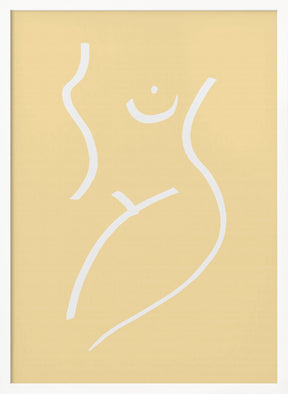 Nude Yellow Poster