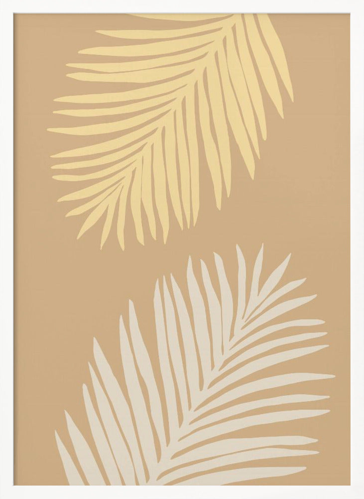 Leaves Yellow Poster