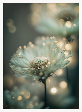 Mint Flower Poster