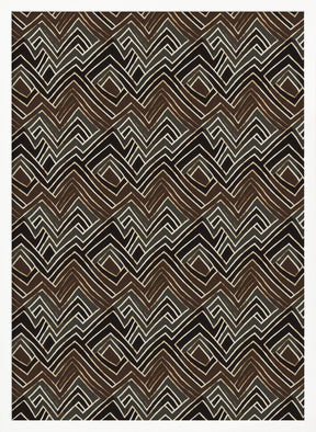 Rusty Pattern Poster