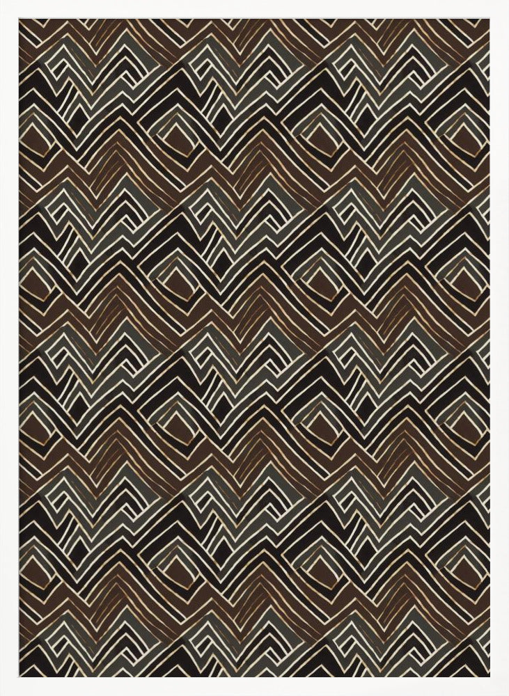 Rusty Pattern Poster