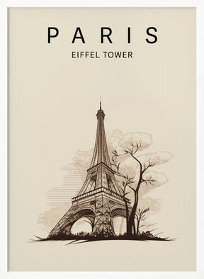 Paris Eiffel Tower Poster