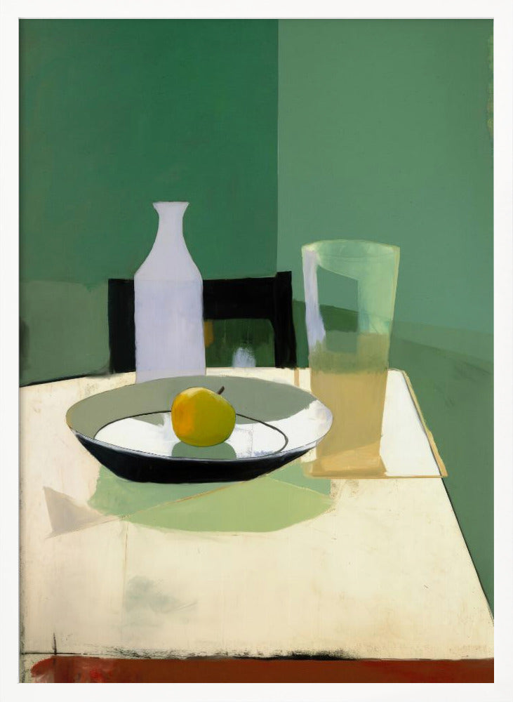 Still Life With Apple Poster