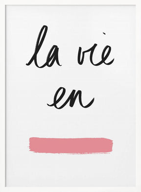 La Vie En Rose Poster