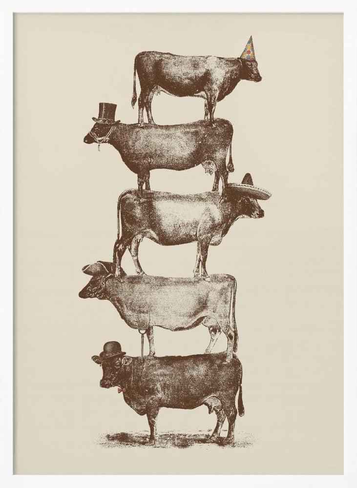 Cow Cow Nuts Poster