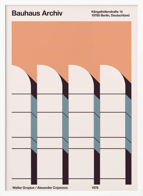 Bauhaus Archiv Poster