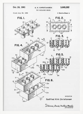 Lego Nº1 Poster