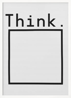 Think Poster