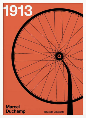 1913 Roue De Bicyclette Poster