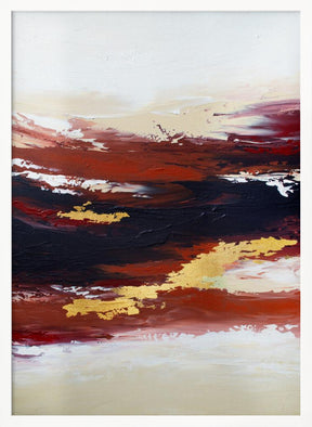 Abstract Sunset 3 Poster