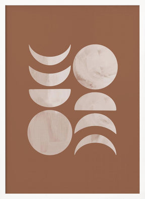 Moon Phase No.3 Poster