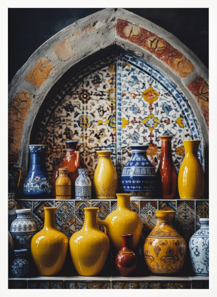 Moroccan Still Life No 6 Poster