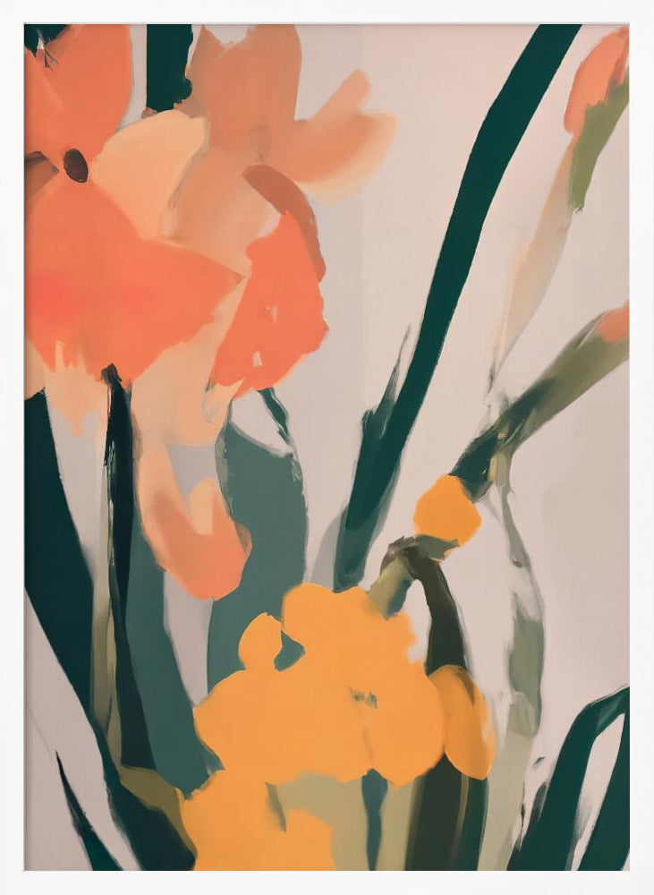 Colorful Flowers Poster