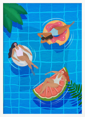 Pool Ladies Poster