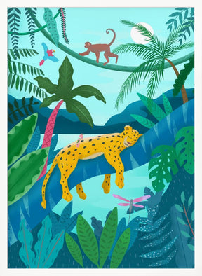 Jungle Leopard Poster