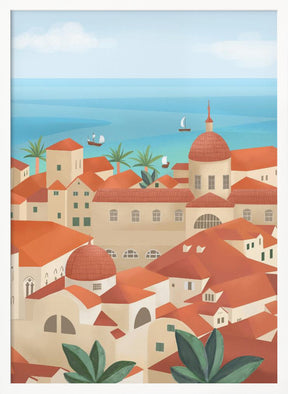 Dubrovnik Old Town Poster