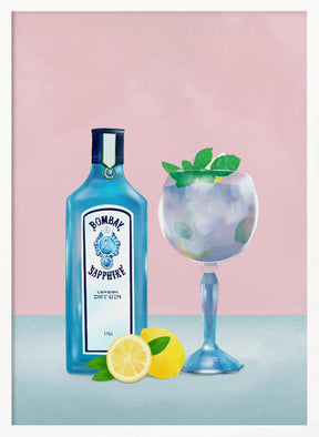 Gin Cocktail Poster