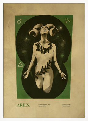 Aries print Poster