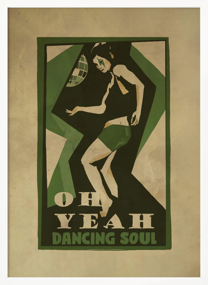 Dancing Soul print Poster