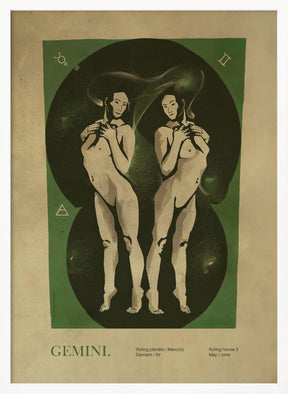 Gemini print Poster