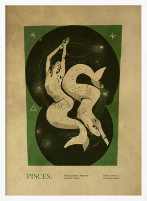 Pisces print Poster