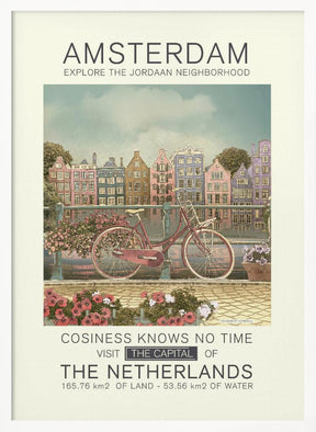 Amsterdam print Poster