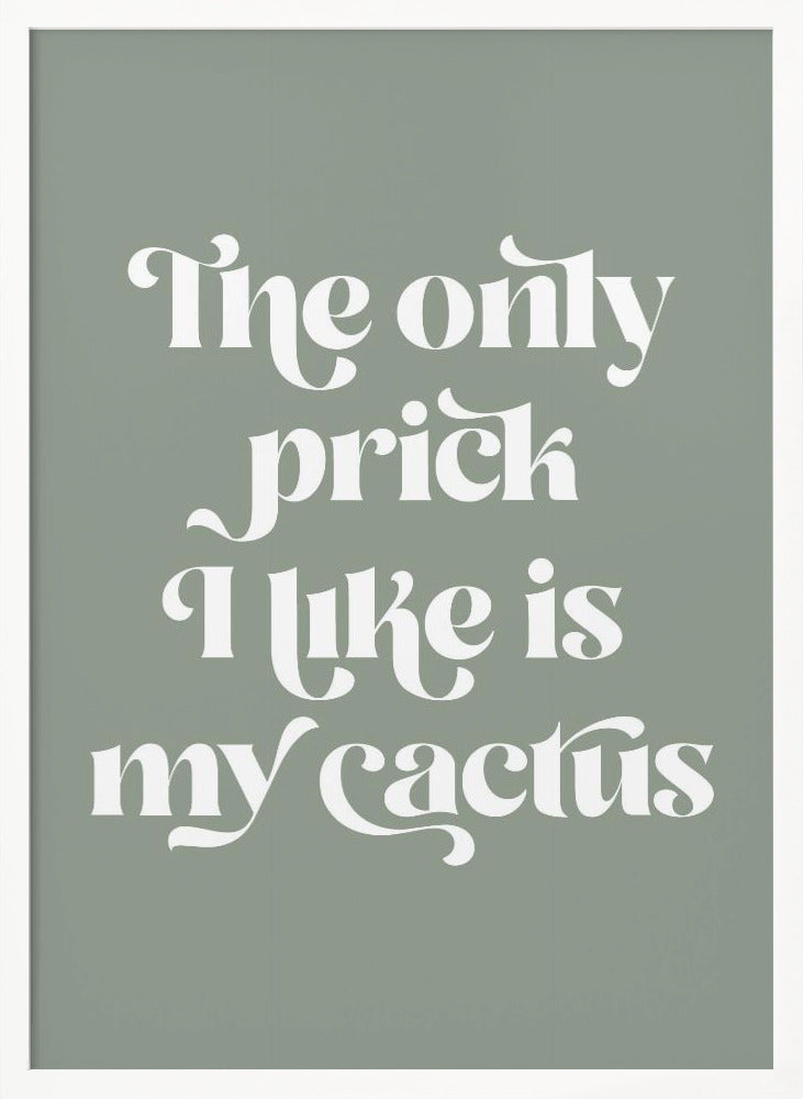 Cactus Prick Poster