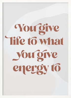 Life Energy Poster