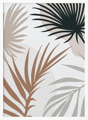 Tropical Leaves No4 Poster