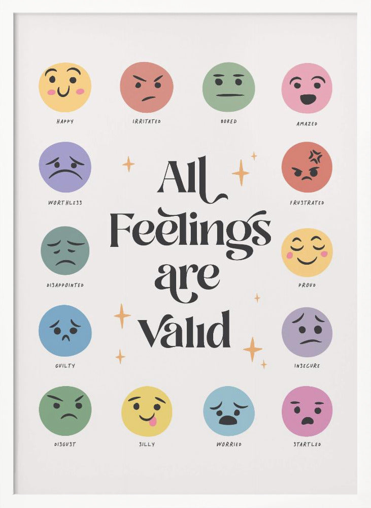 All Feelings Are Valid No2 Poster