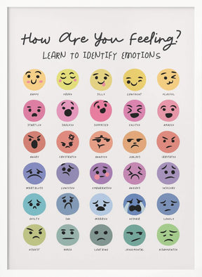 Feeling Chart Poster