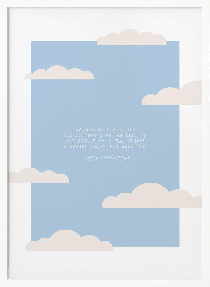 Blue Sky Poster