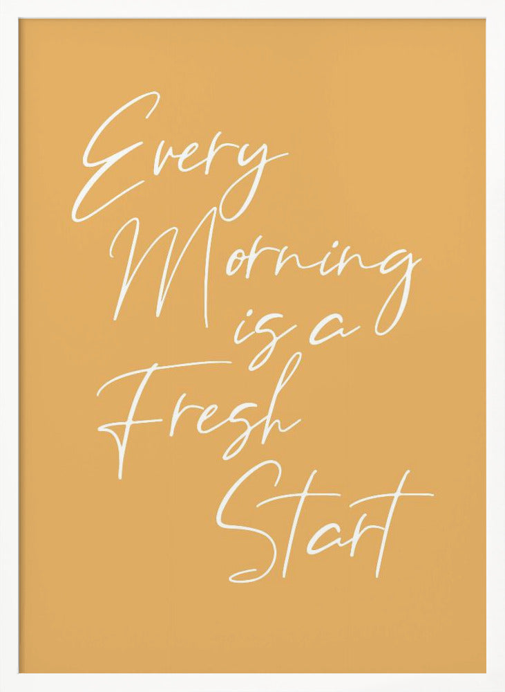 Fresh Start Poster