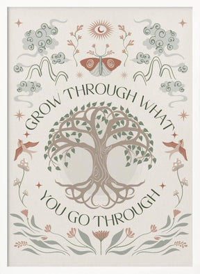 Grow Through Poster