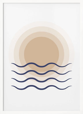 Sun Calm Poster