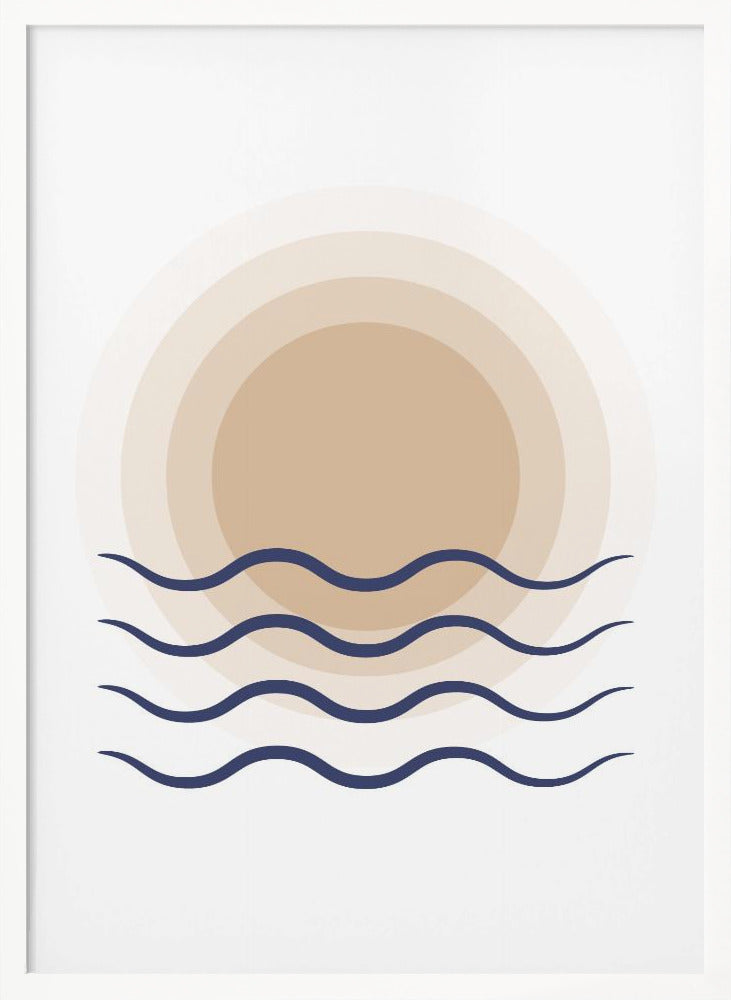 Sun Calm Poster