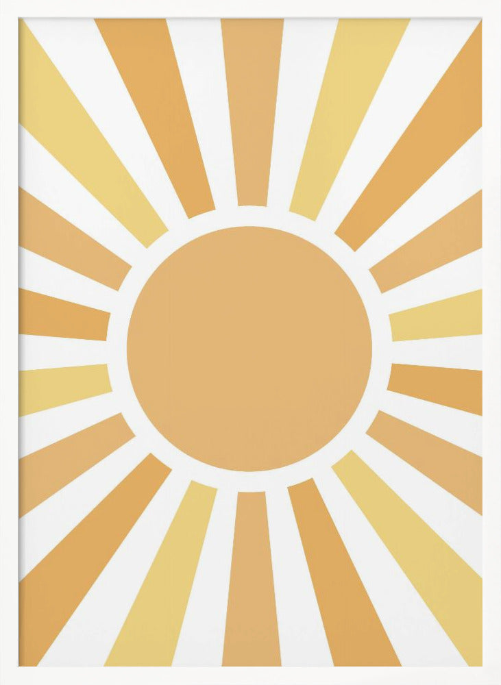 Sun Ray Poster