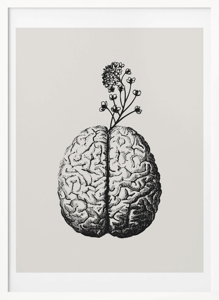 Brain Bloom Poster