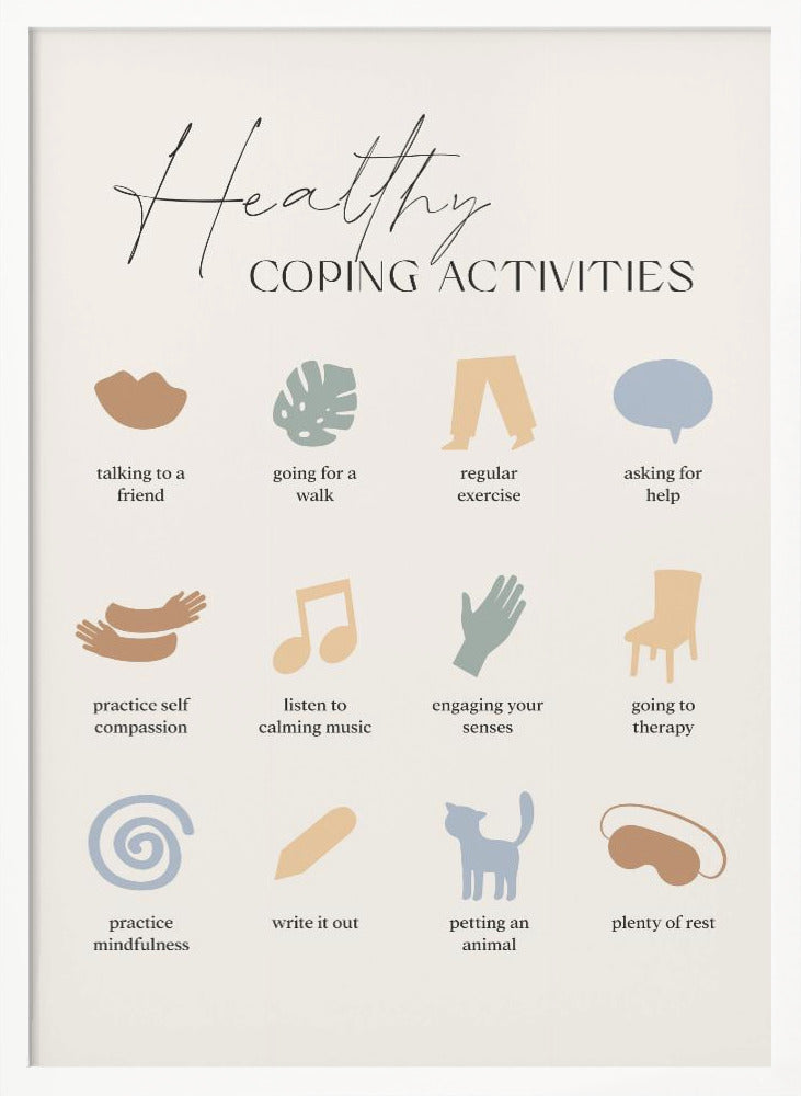 Healthy Cope Poster