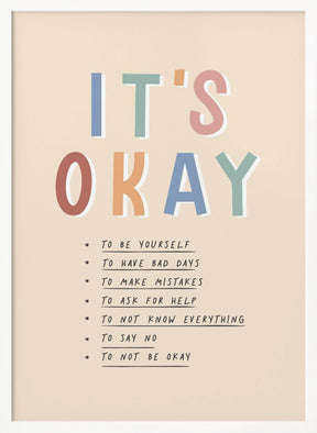 Its Okay Poster