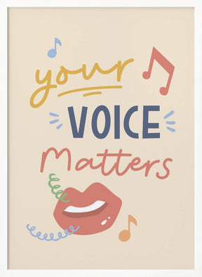 Your Voice Matters Poster