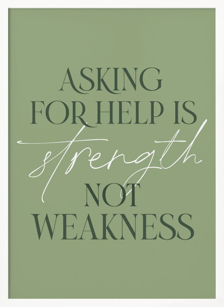 Asking Help Poster