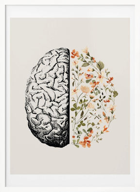 Brain Bloom Poster