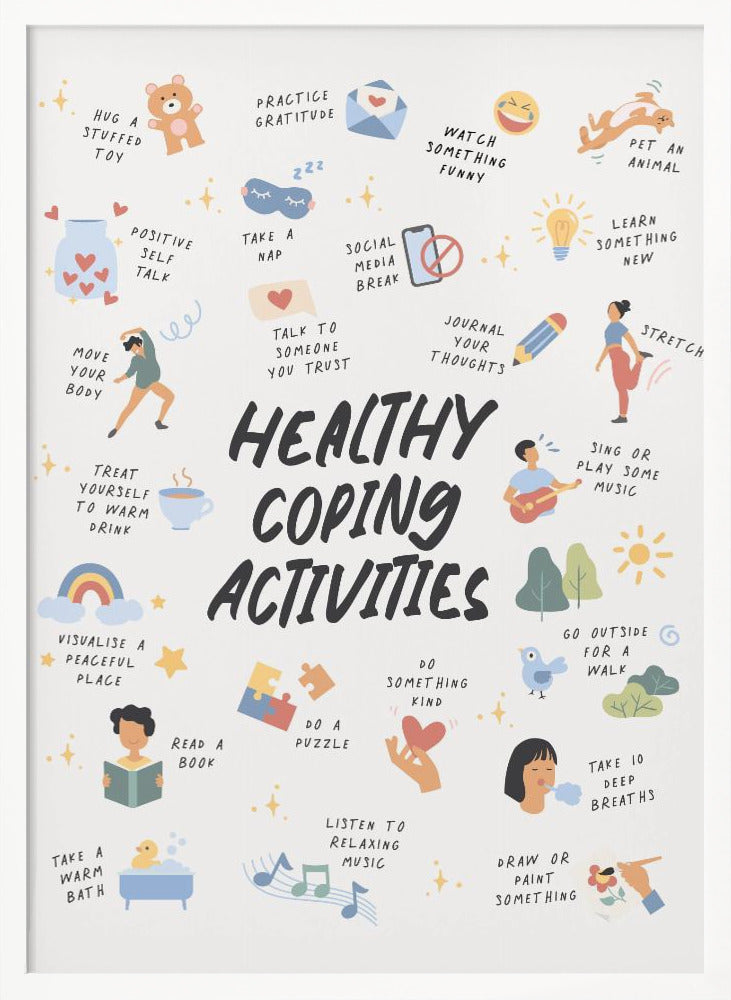 Coping Activities Poster