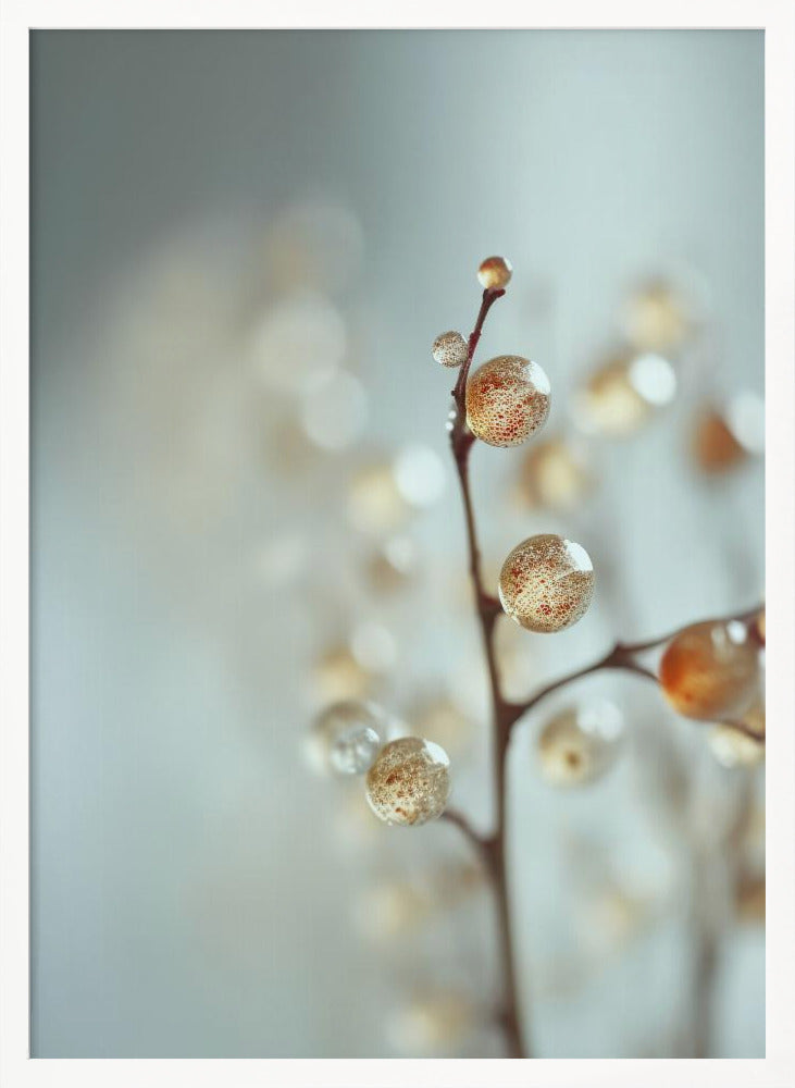 Glassy Berries Poster