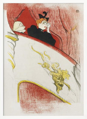 Balcony With a Gilded Grotesque Mask (1894) Poster