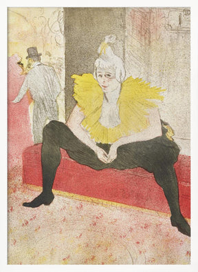 The Seated Clowness (miss Cha U Kao) (1896) Poster