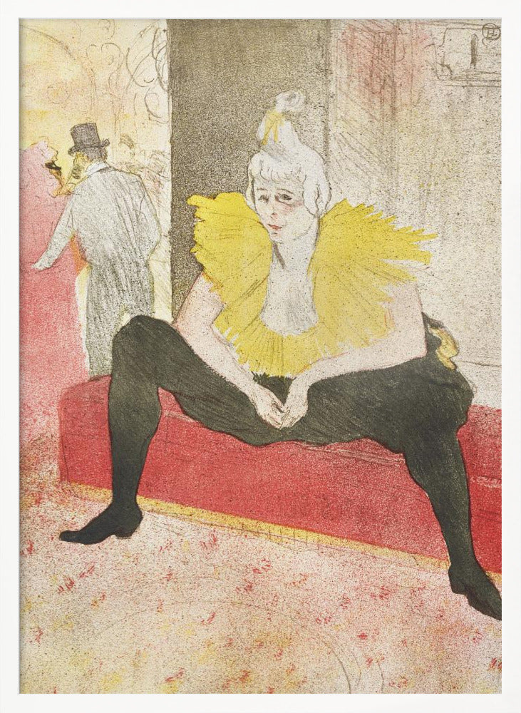 The Seated Clowness (miss Cha U Kao) (1896) Poster