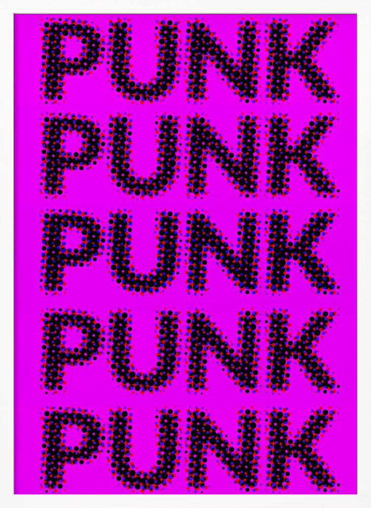 Pink Punk Poster