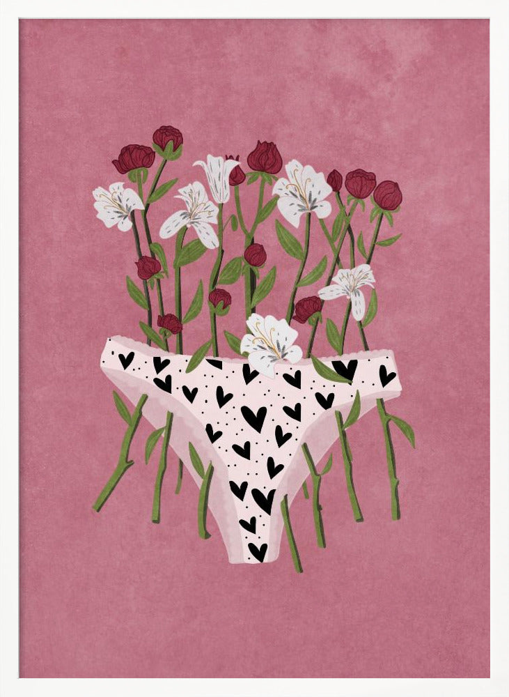 Blooming slip Poster